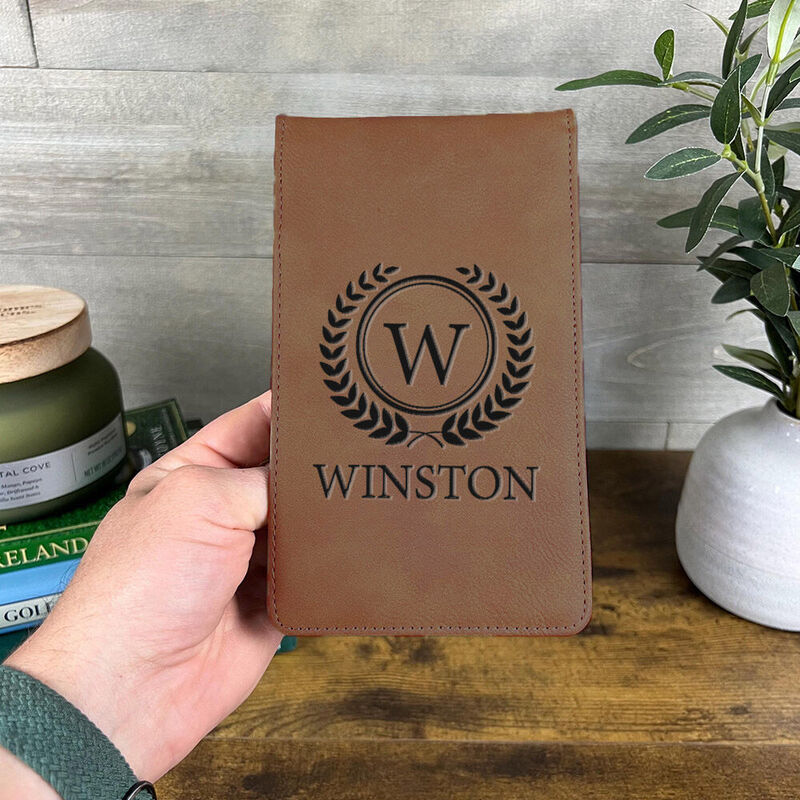 Custom Portable Golf Scorecard Holder Professional Training Record Book Gifts for Friends