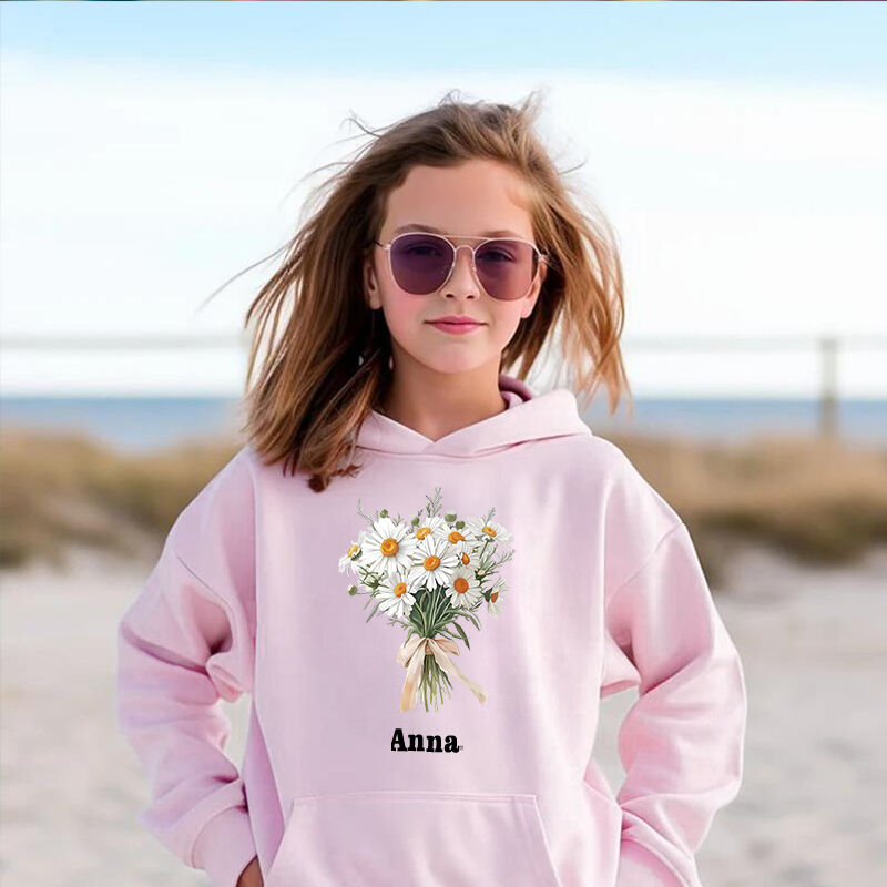 Personalized Children Hoodies Custom Birthday Paintings Cute Birthday Gifts For Kids