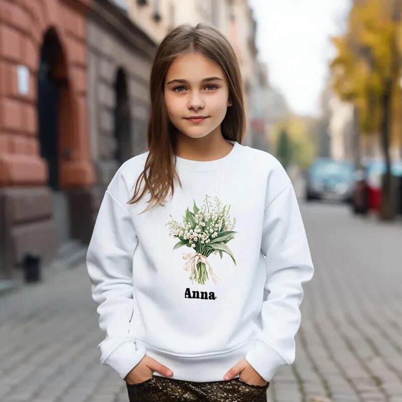 Personalized Children Sweatshirts Custom Birthday Paintings Cute Birthday Gifts For Kids
