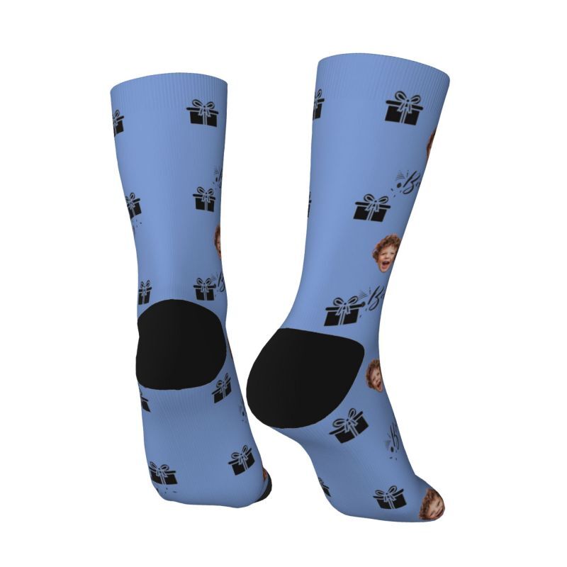 Personalized Face Socks Add Photos for Birthday