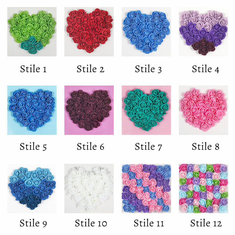 Scatola d'ombra floreale personalizzata con foto del cuore e canzone d'amore dal design chic Regalo unico per innamorati