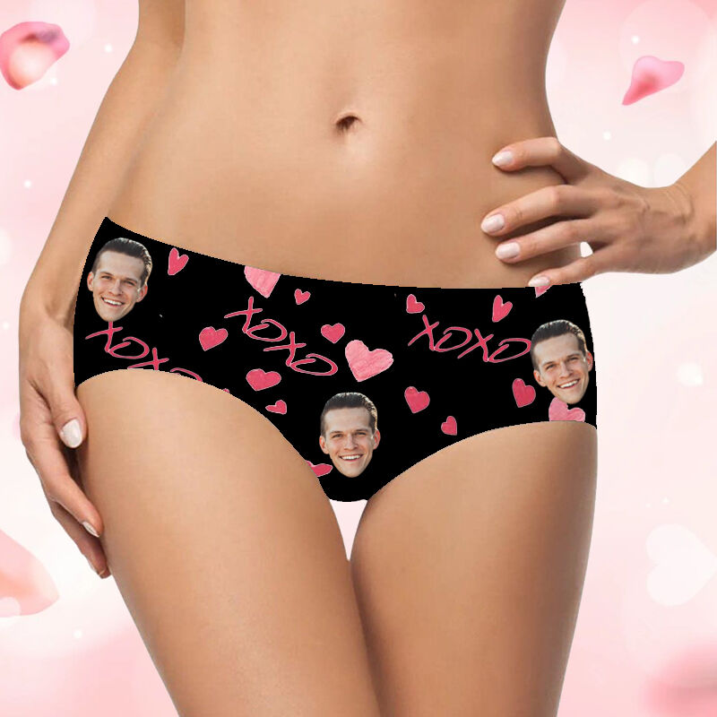 Personalized Photo Women Women's Underwear Cute Gift for Favourite Girlfriend