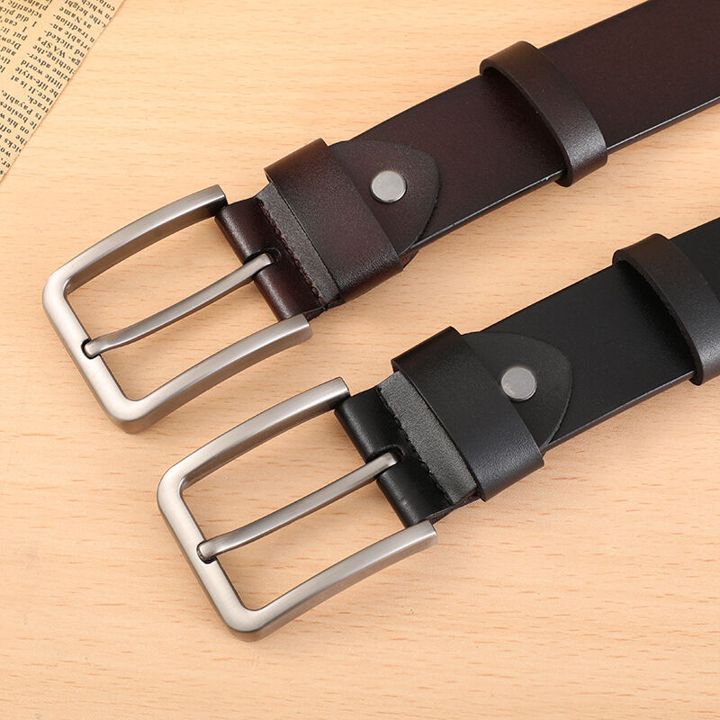 Personalized Engraved Leather Belt "We Will Forever Be Thankful" Gift for Dad