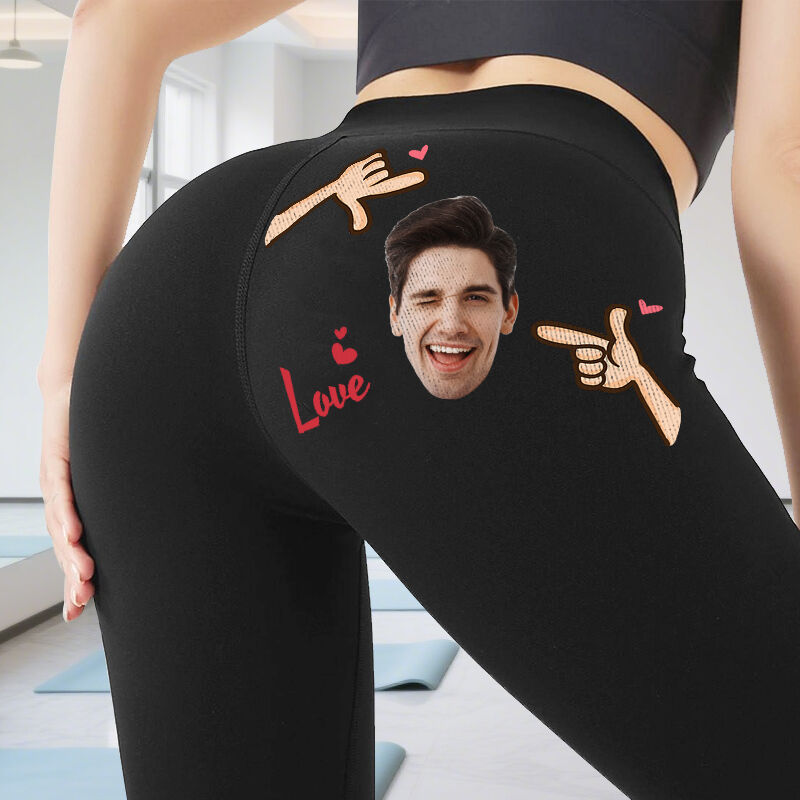 Personalized Leggings You're My Love Custom Photo Creative Design Attractive Gift for Her Lovers