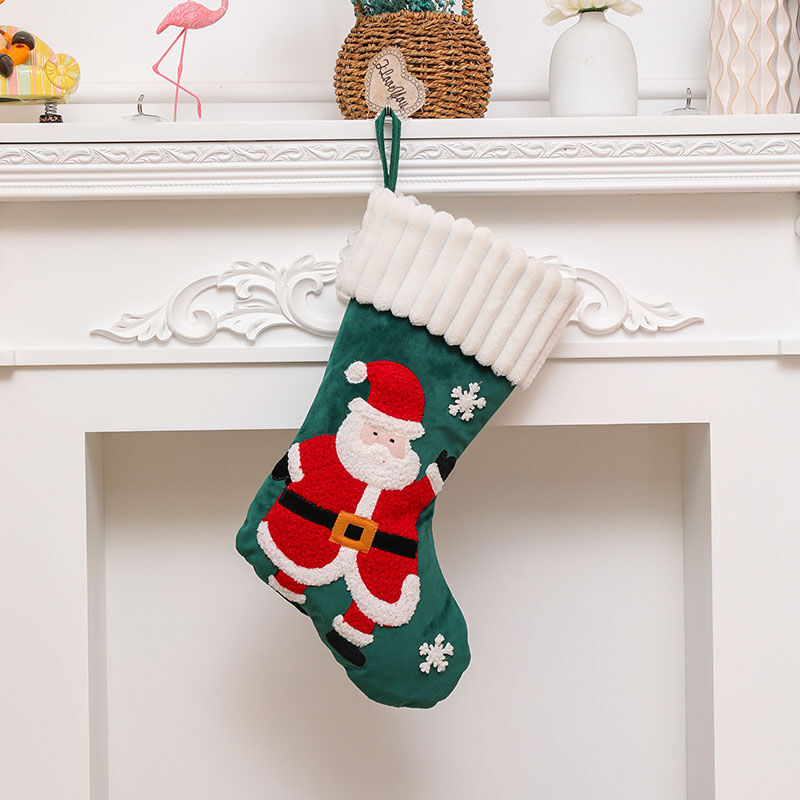 Personalized Santa Snowman Custom Name Christmas Stockings