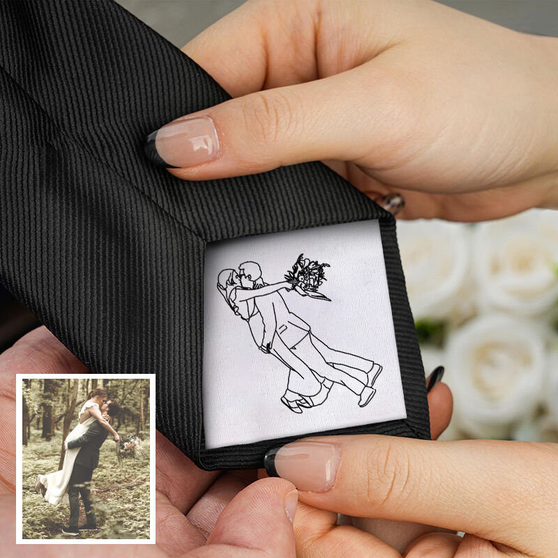 Custom Photo Tie Precious Gift for Husband