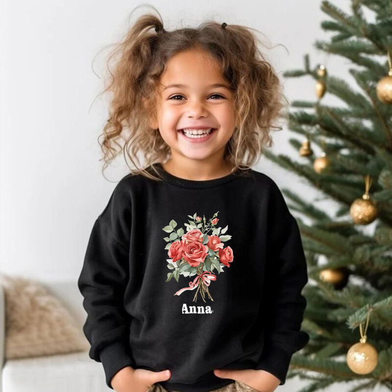 Personalized Children Sweatshirts Custom Birthday Paintings Cute Birthday Gifts For Kids