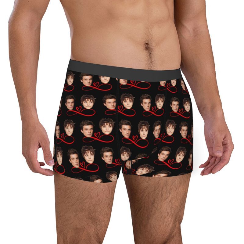 Personalized Photo Men's Underwear Boxer Briefs Romantic Valentine's Day Present