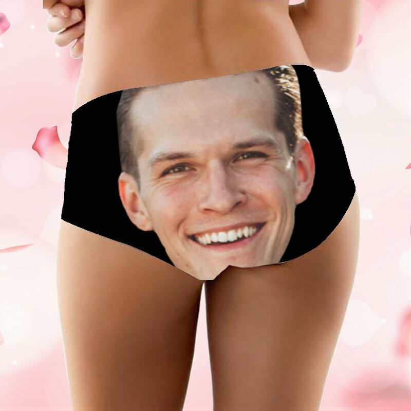 Personalized Picture Women's Underwear Simple Style Present for Valentine's Day
