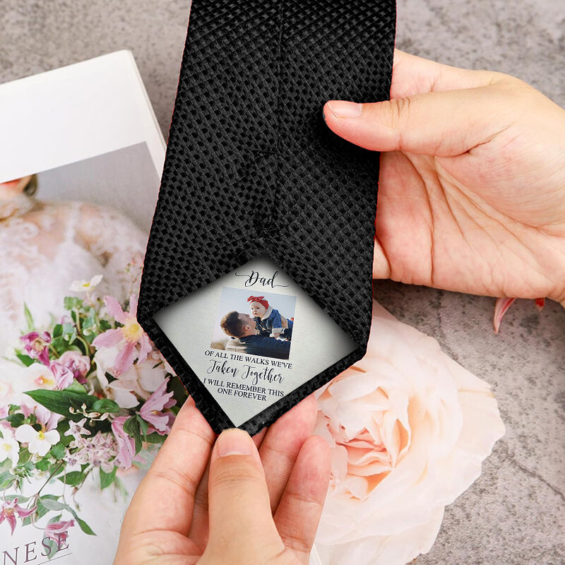 Custom Picture Tie Creative Father's Day Gift
