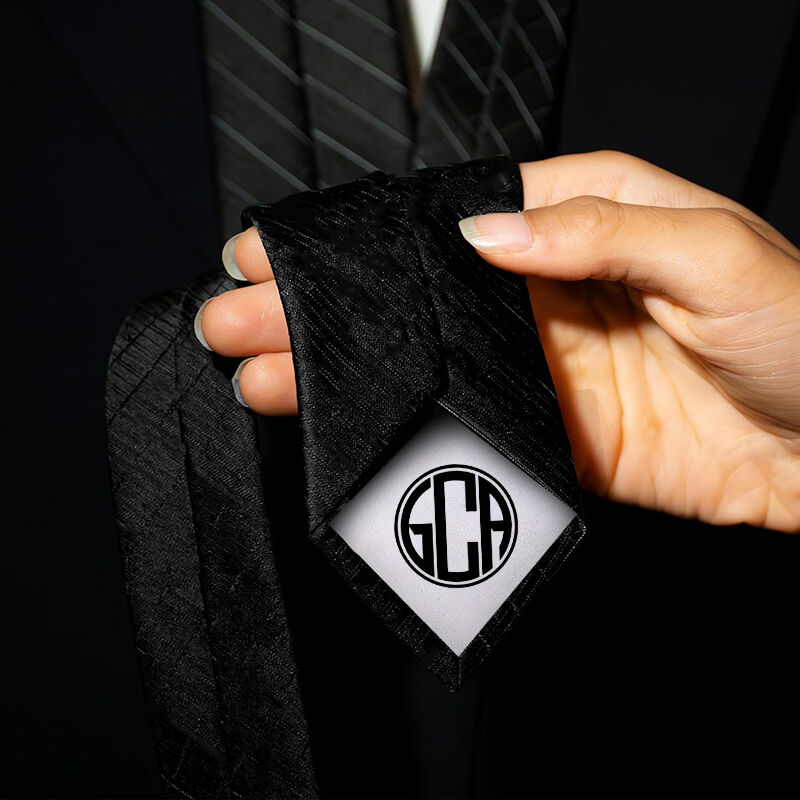 Custom Letter Tie Simple Gift for Dear Husband