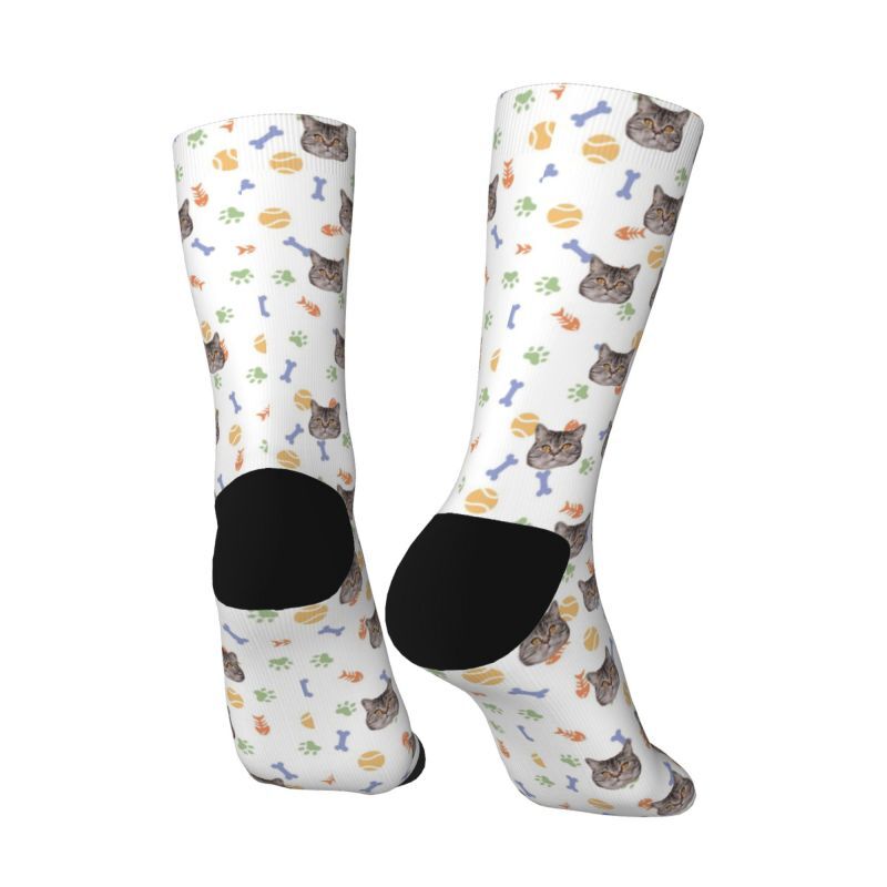 Personalized 3D Digitally Printed Face Socks with Pet Pictures Added