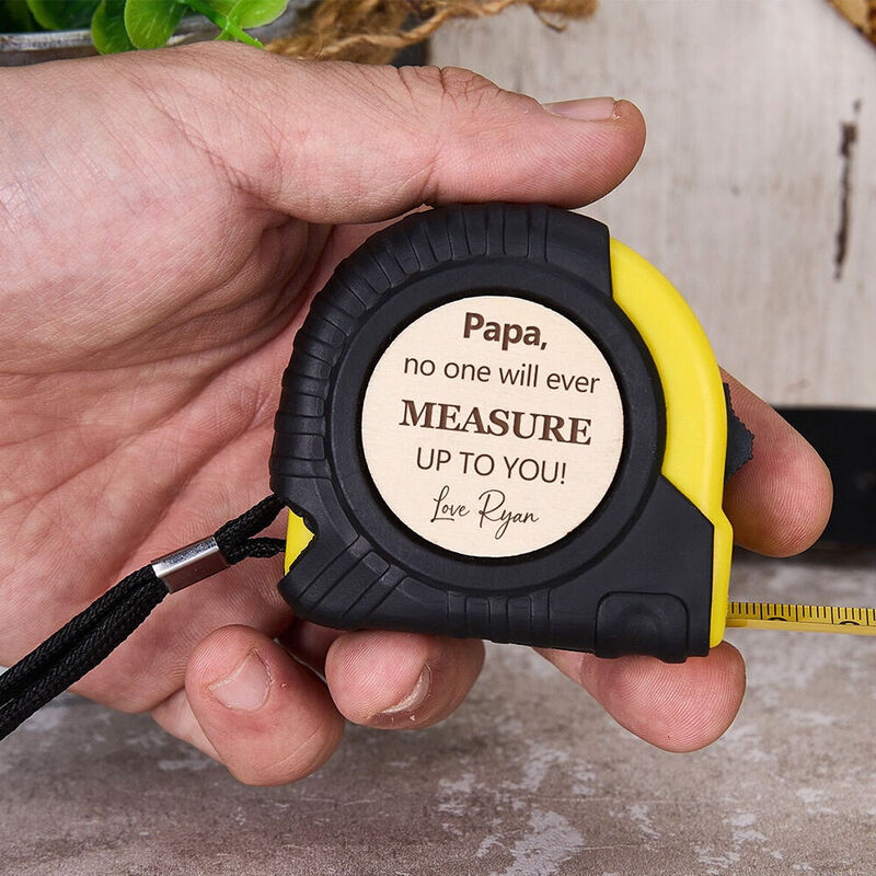 Customizable Tape Measure to Add Name for Father's Day