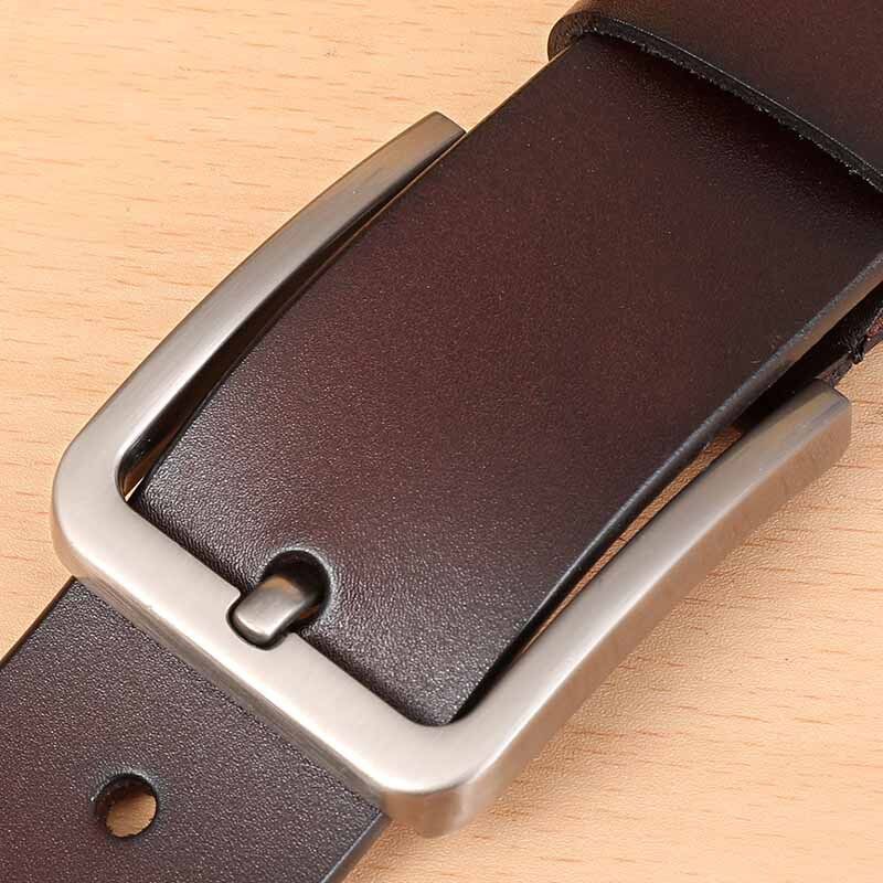 Personalized Genuine Leather Belt Men's Gift Engraved Name Belt Father's Day Gift for Dad