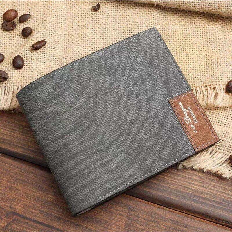 Personalized Gray Men's Photo Wallet