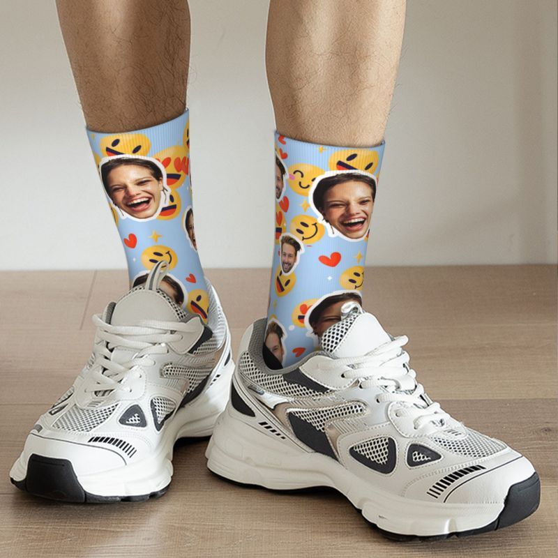 Personalized Face Socks for Valentine's Day