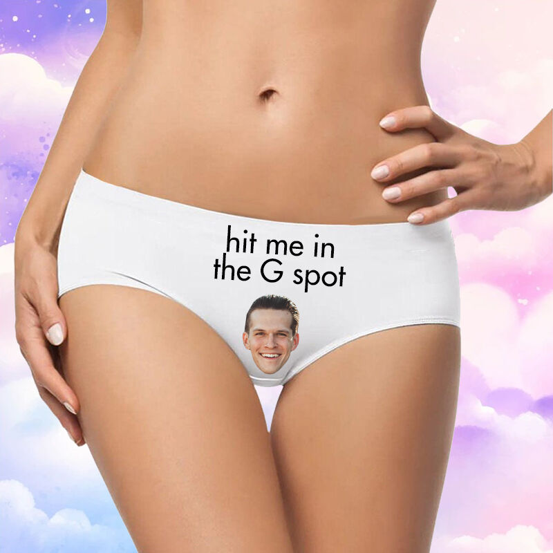 Personalized Picture Women's Underwear Exquisite Present for Dear Wife