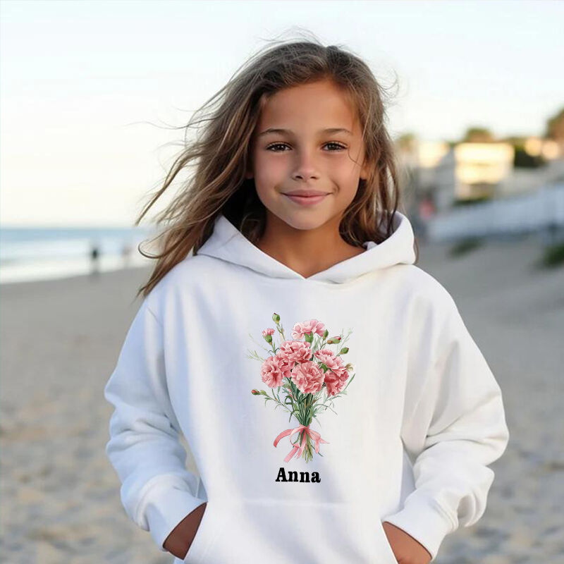 Personalized Children Hoodies Custom Birthday Paintings Cute Birthday Gifts For Kids