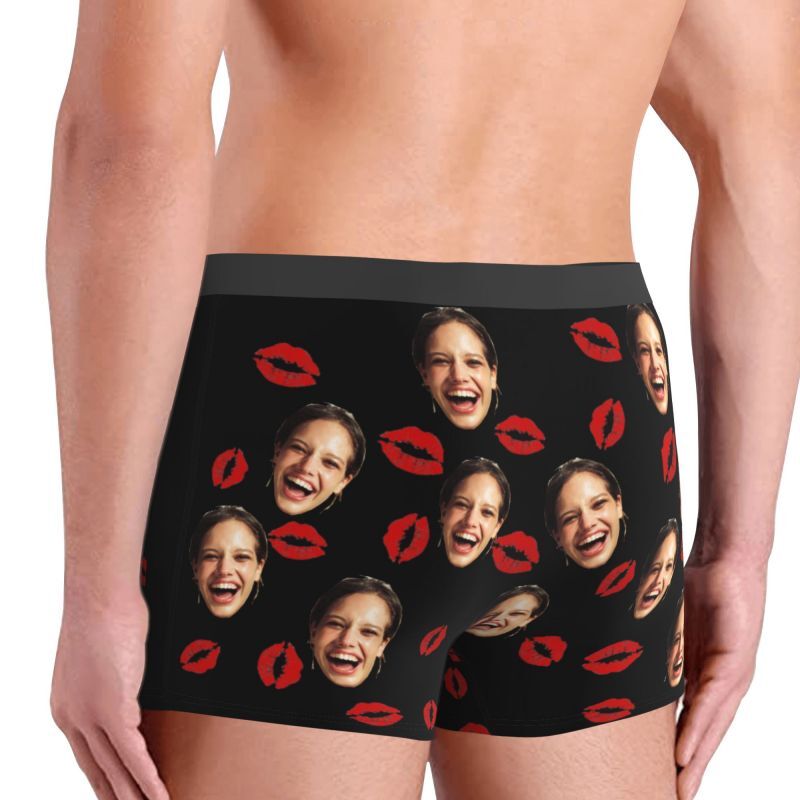 Personalized Photo Men's Underwear Boxer Briefs Creative Gift for Him "World's Greatest Cock"