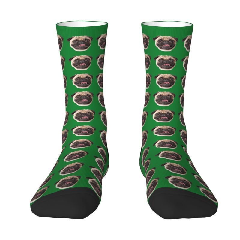 Personalized Face Socks with Pet Dog Photos