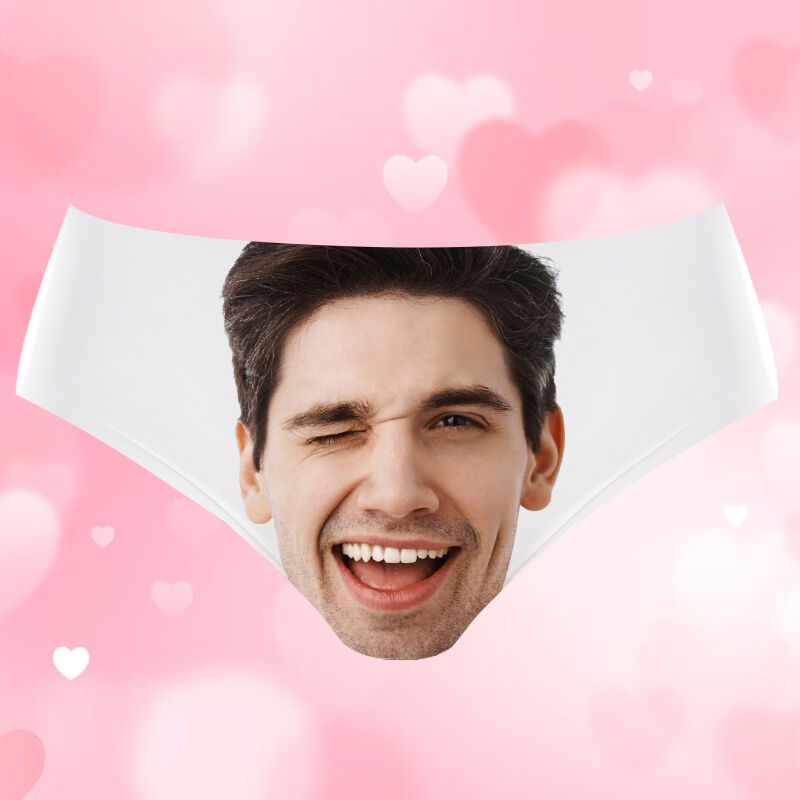 Personalized Picture Women's Underwear Simple Style Present for Valentine's Day