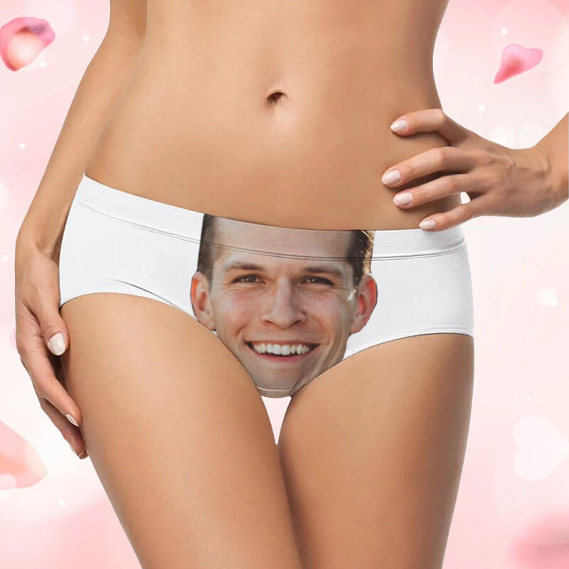 Personalized Picture Women's Underwear Simple Style Present for Valentine's Day