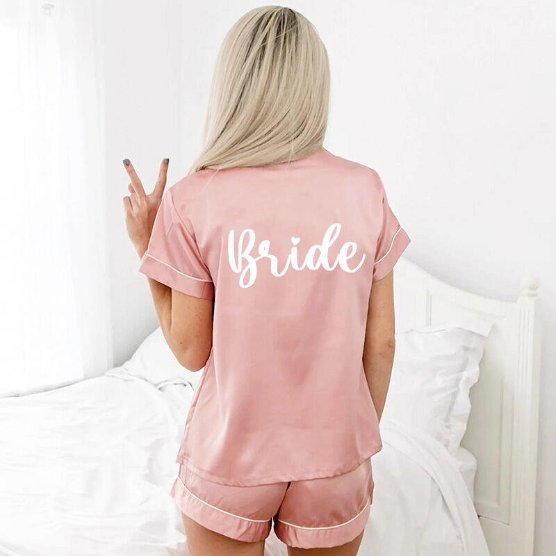 Personalized Pajama Set with Custom Name Special Gift for Your Love