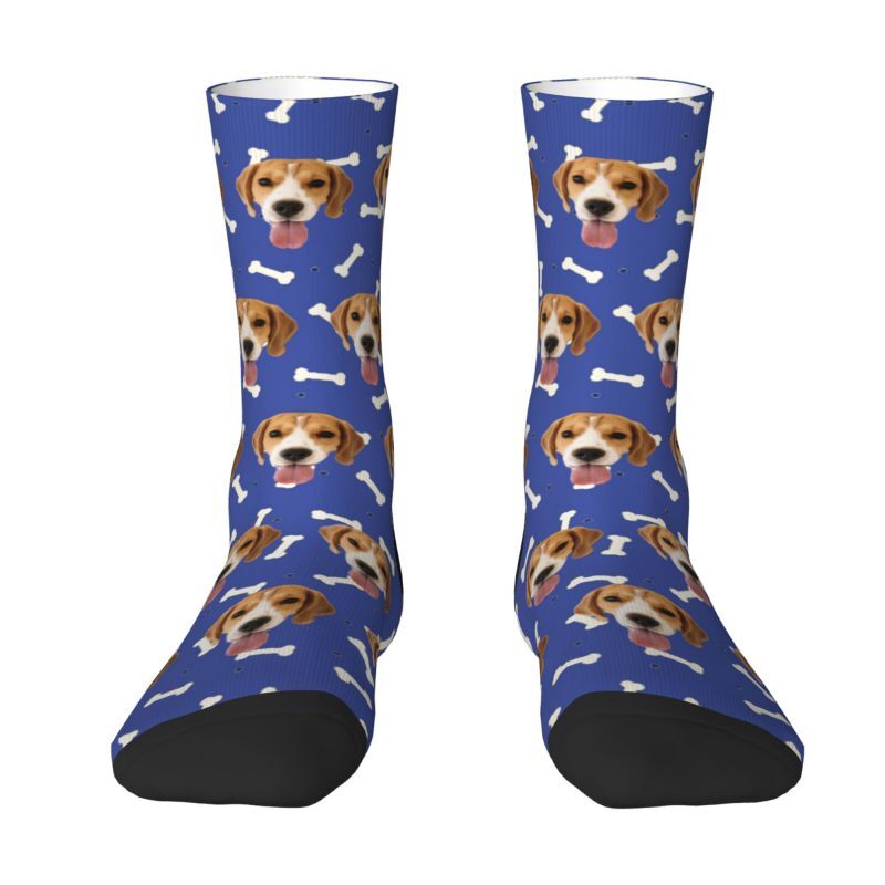 Custom Face Socks add Dog Photos for Pet Lovers