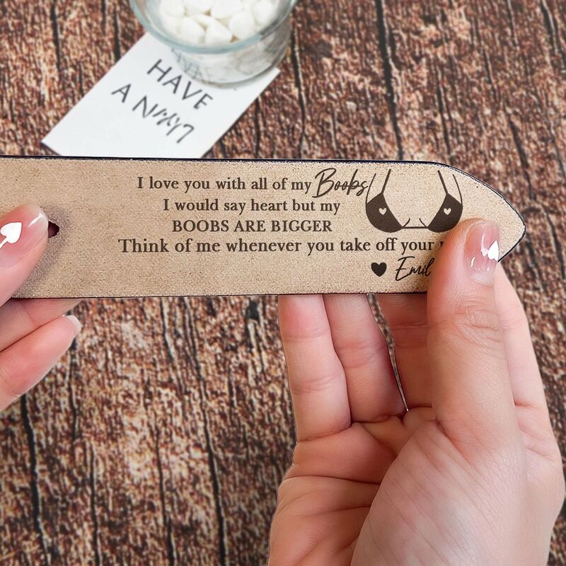 Personalized Leather Belt as a Sweet & Naughty Anniversary Gift for Your Husband