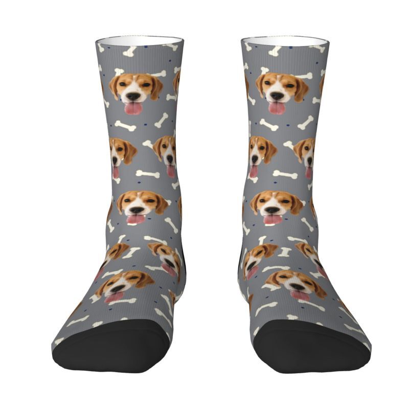 Custom Face Socks add Dog Photos for Pet Lovers