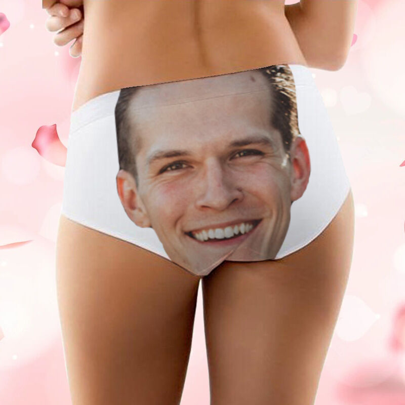 Personalized Picture Women's Underwear Simple Style Present for Valentine's Day