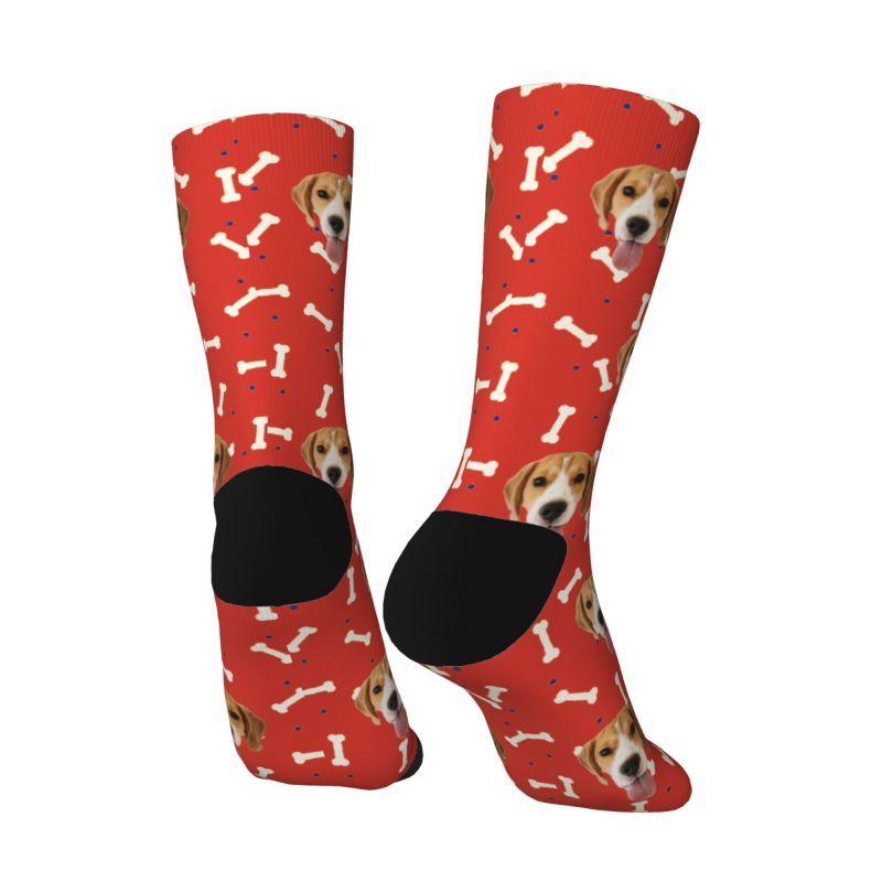 Custom Face Socks add Dog Photos for Pet Lovers