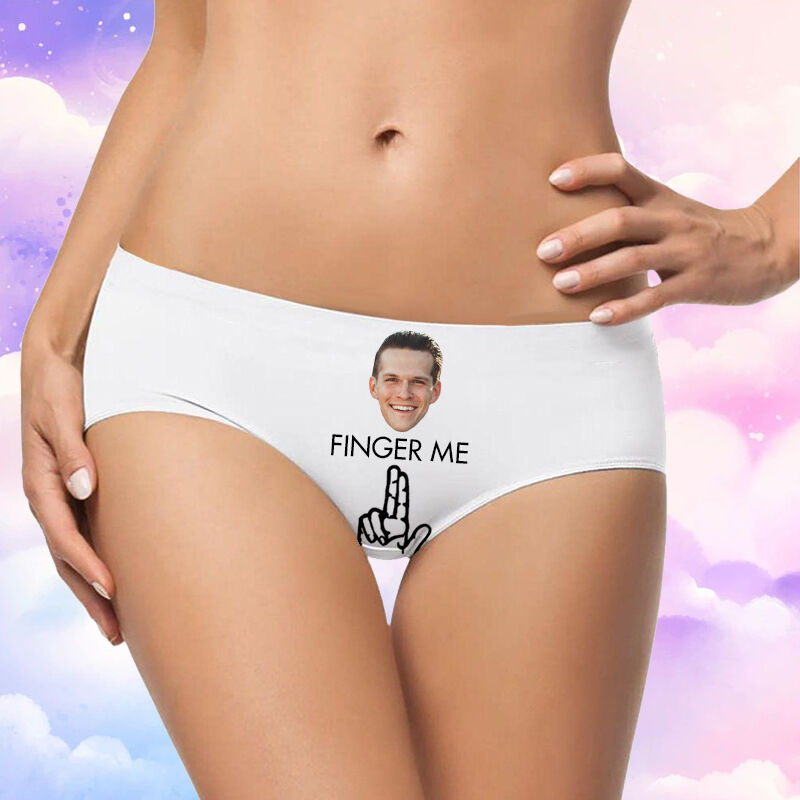 Personalized Photo Women's Underwear Interesting Gift for Valentine's Day