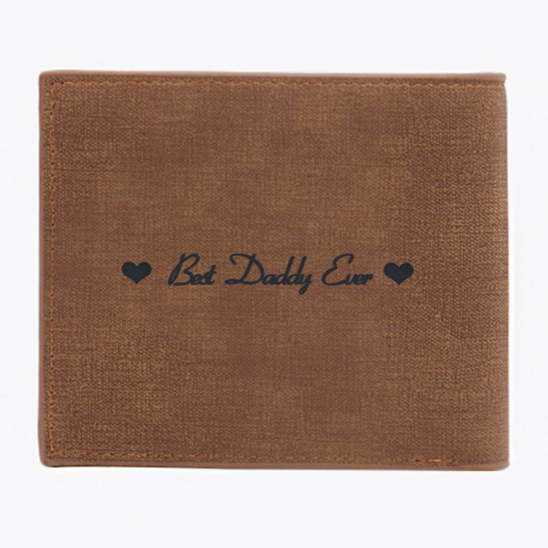 Custom Photo Wallet Men's Wallet Father's Day Gifts