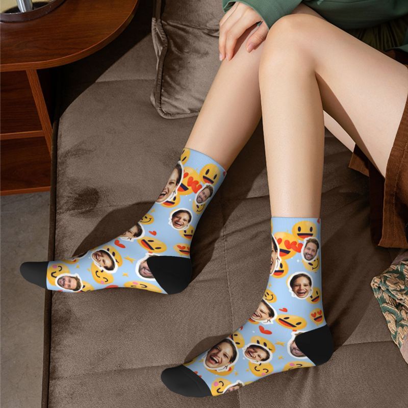 Personalized Face Socks for Valentine's Day