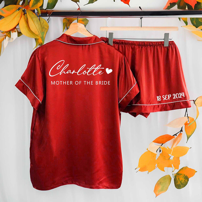 Personalized Pajama Set with Custom Date Thoughtful Gift for Your Family