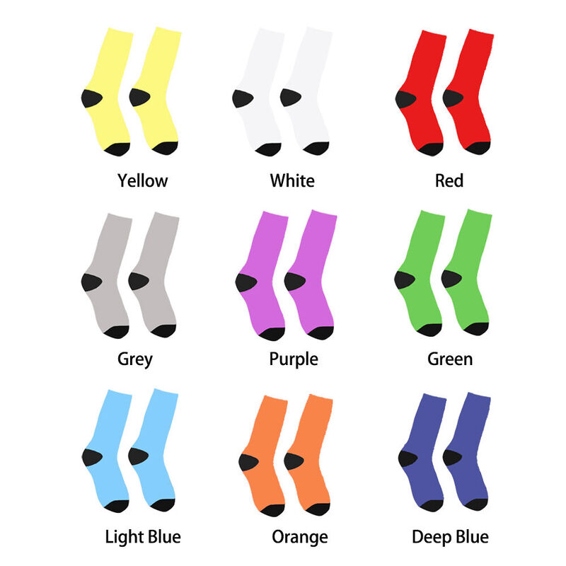 Personalized Face Socks with Gingerbread Man Pattern to Add Photo as a Christmas Gift
