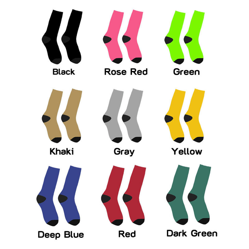 Personalized Face Socks with Snowflake Pattern Christmas Gifts for Couples
